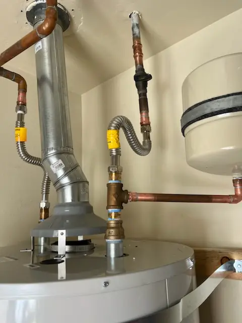 Water heater installation and plumbing repair in East Natick