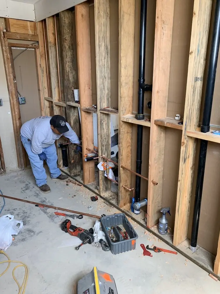 Commercial rough-in plumbing for Commercial Plumbing in East Natick